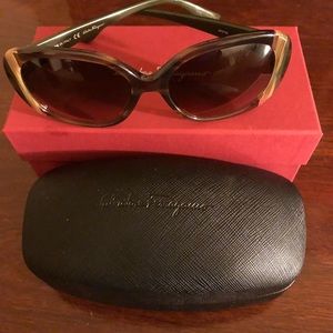 Brand New Salvatore Ferragamo sunglasses.